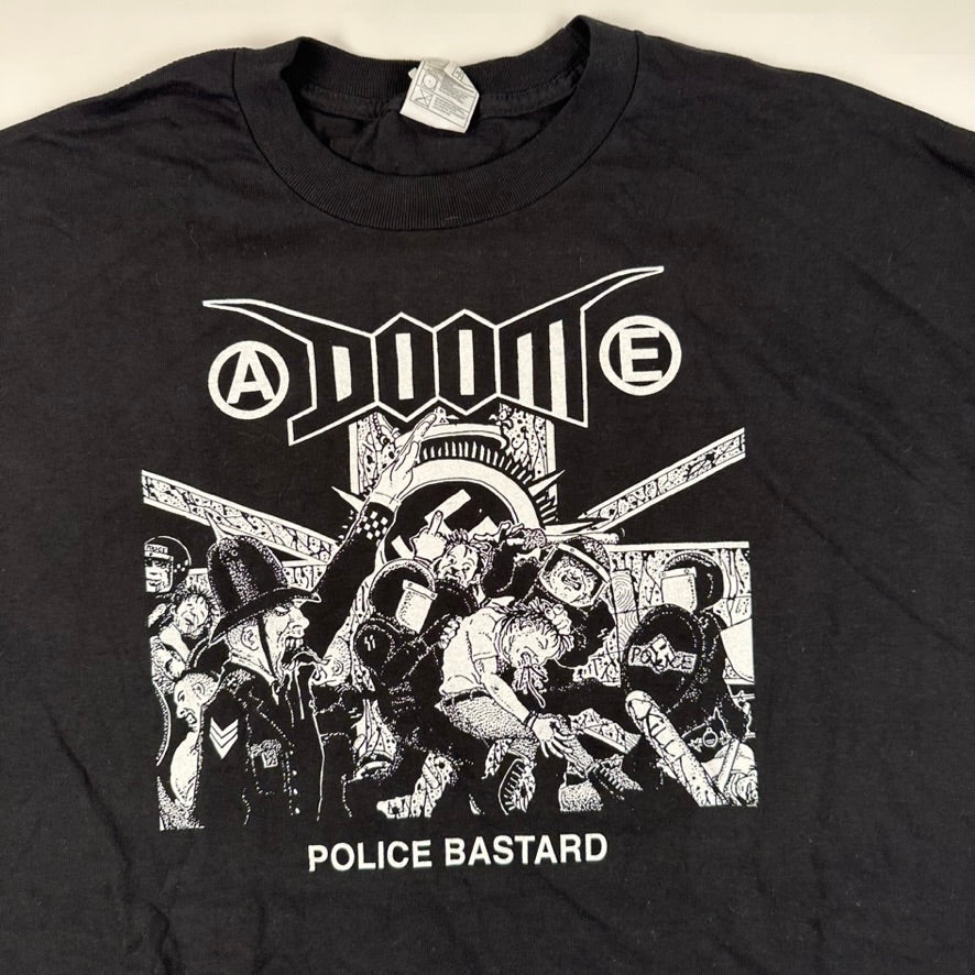 2000s Doom Shirt XL Police Bastard