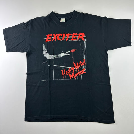 Vintage 2000s Exciter Shirt Large Heavy Metal Maniac