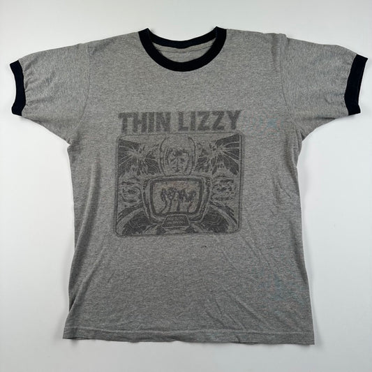 Vintage 2000s Thin Lizzy Ringer Shirt Medium