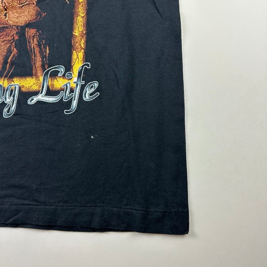 Vintage 1996 Grave Shirt Large Hating Life