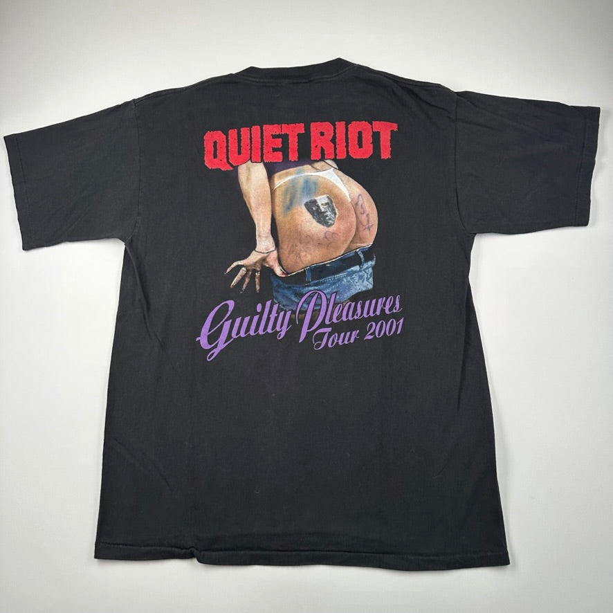 Vintage 2001 Quiet Riot Shirt Large Got Metal? Signed