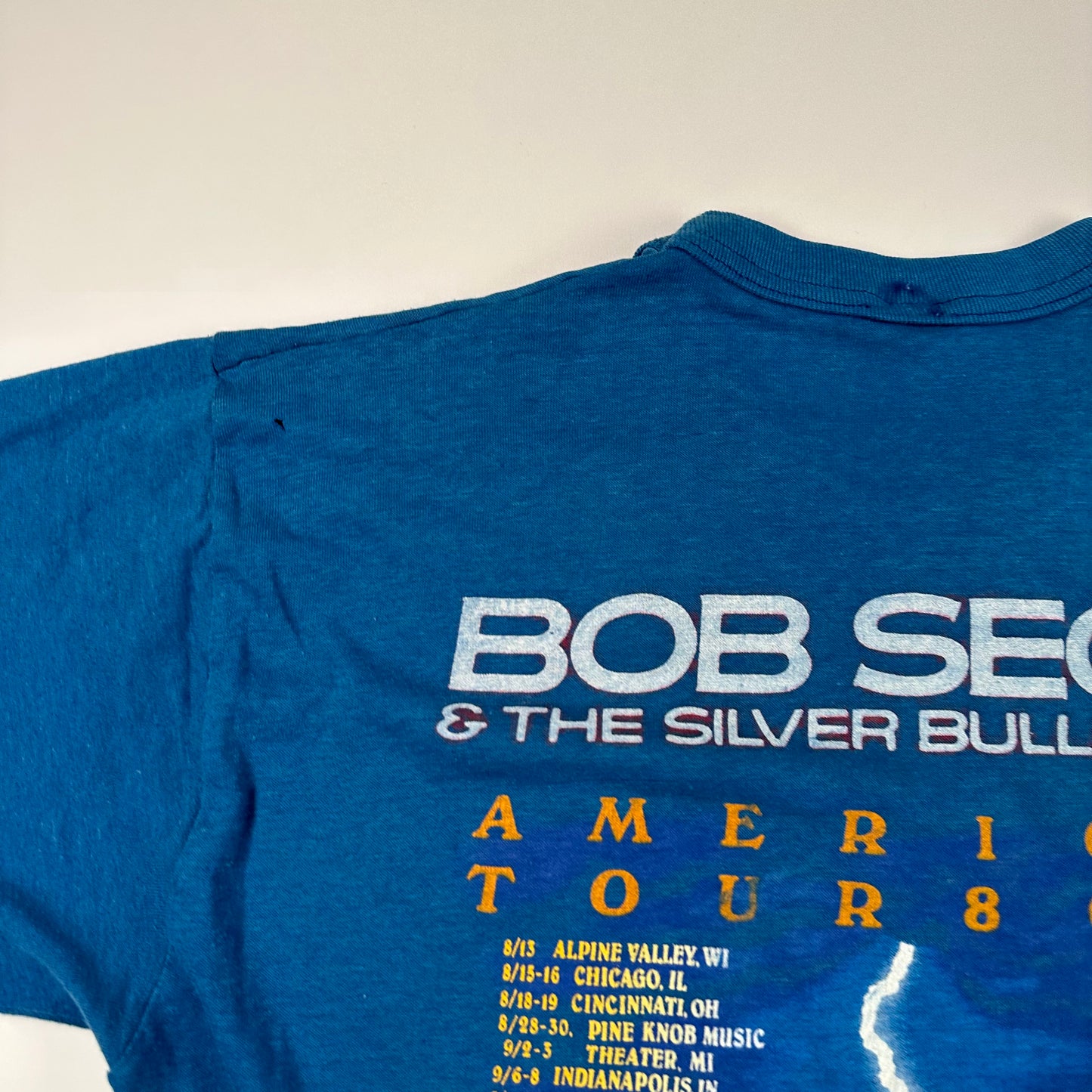 Vintage 1986 Bob Seger Shirt Medium