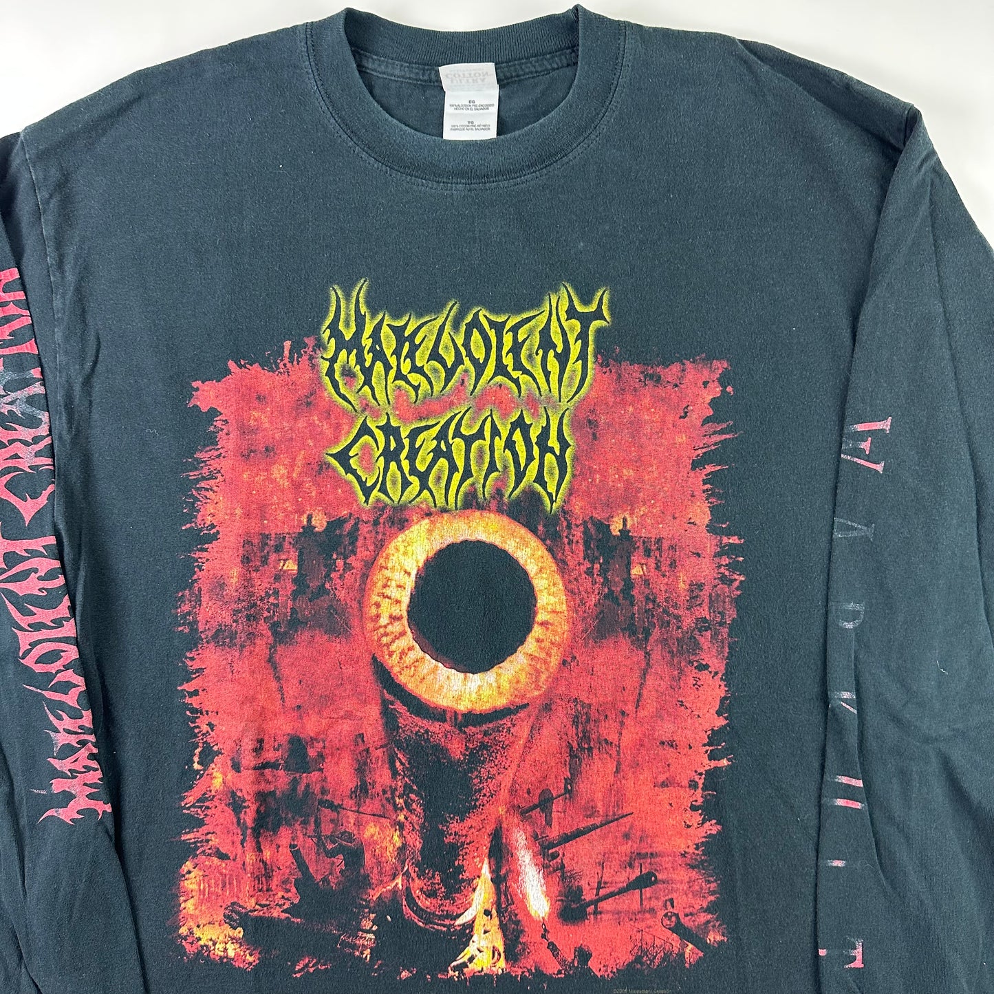 Vintage 2005 Malevolent Creation Long Sleeve Shirt XL Warkult