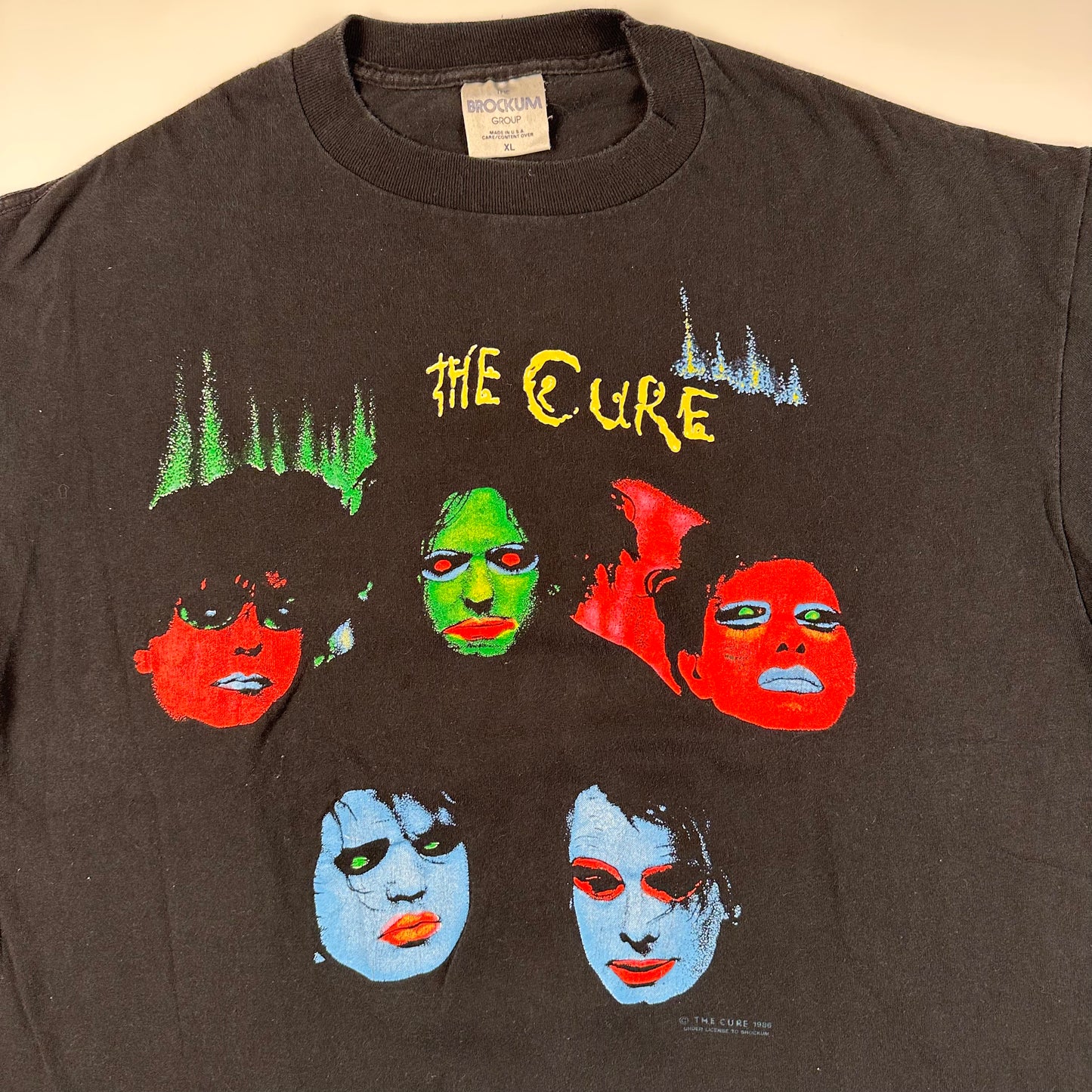 Vintage 1986 The Cure Shirt XL Inbetween Days