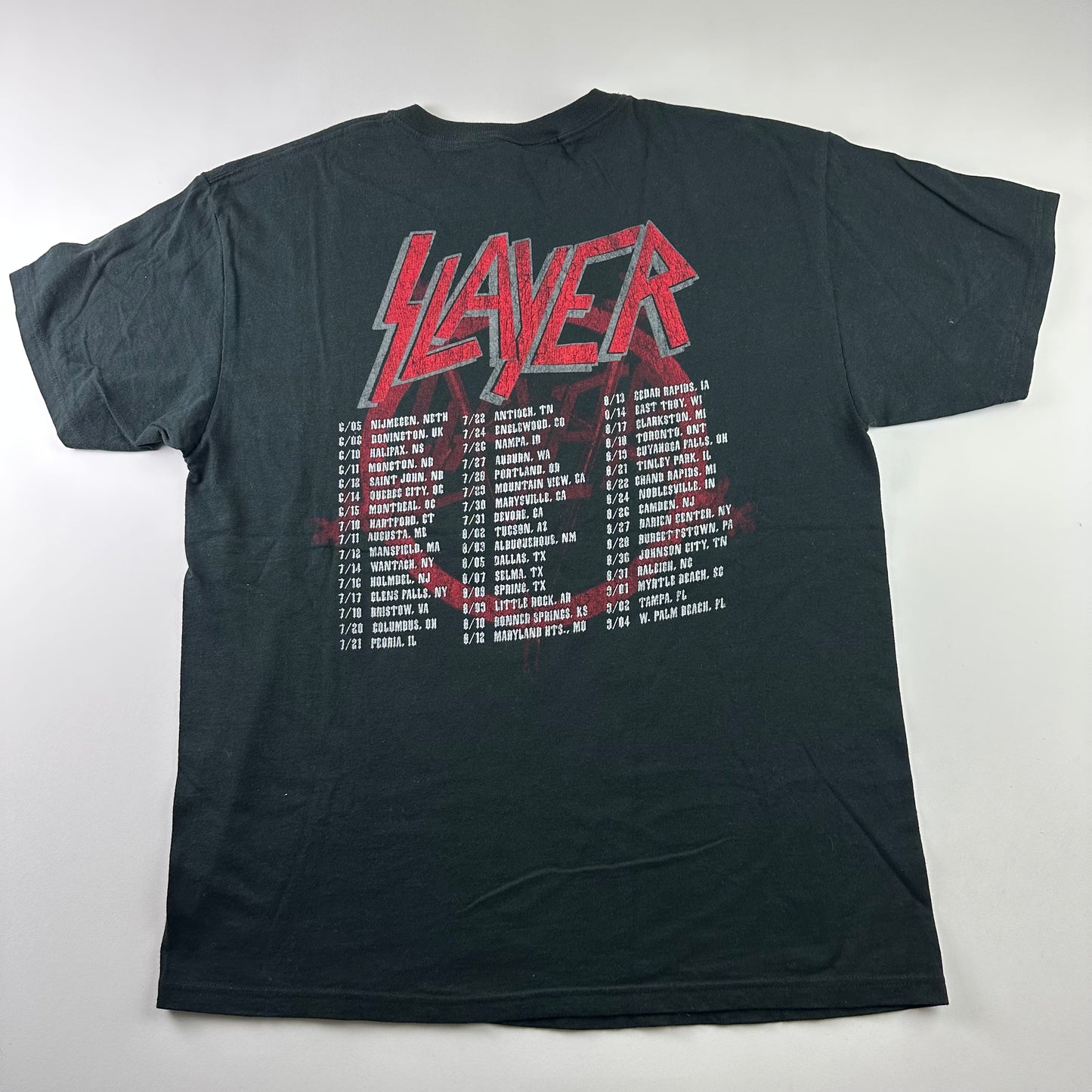 Vintage 2004 Slayer Shirt Large