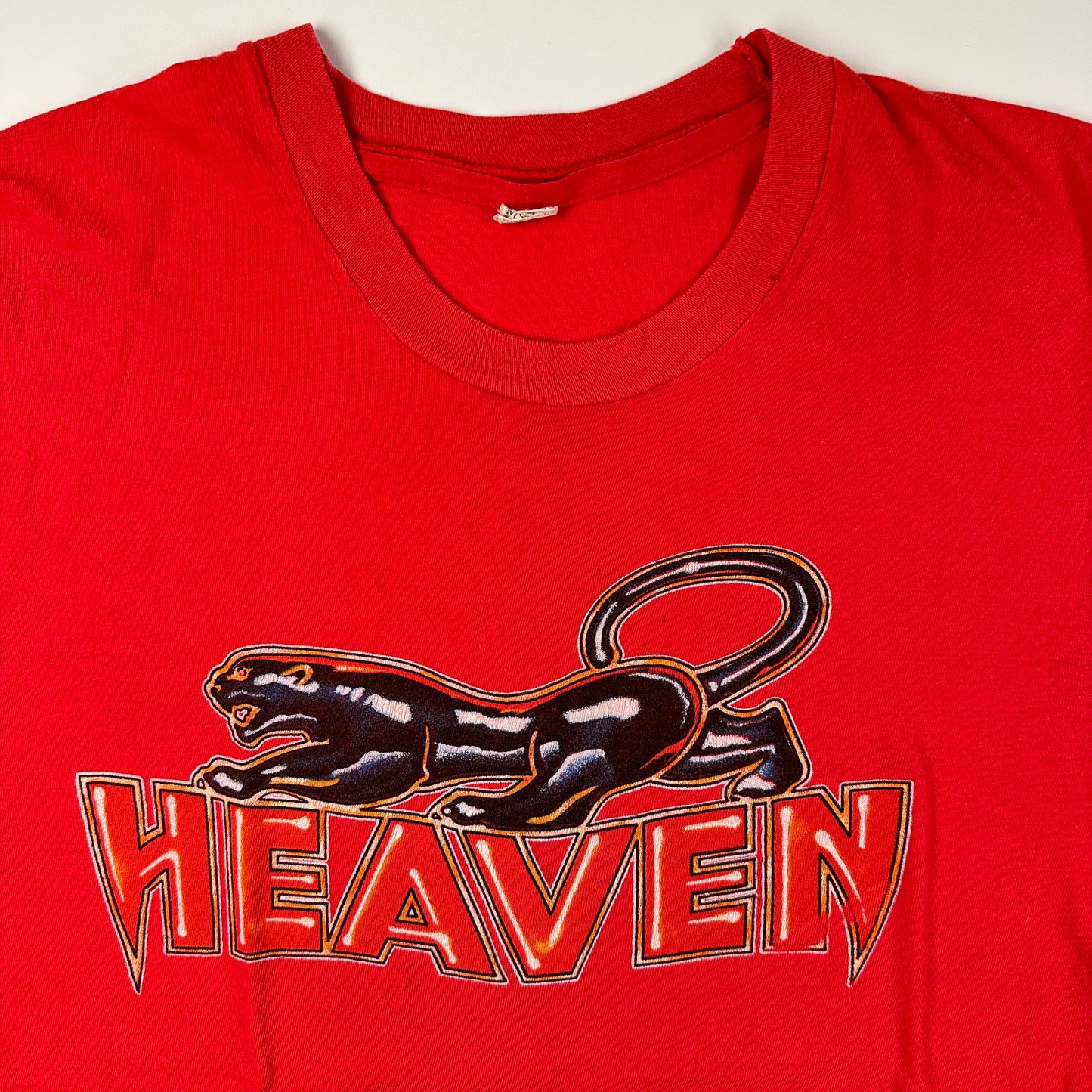 Vintage 1983 Heaven Sleeveless Shirt Medium