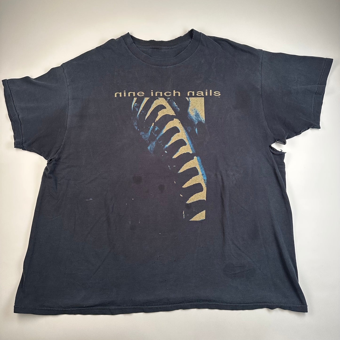 Vintage 90s Nine Inch Nails Shirt XXL Now I'm Nothing