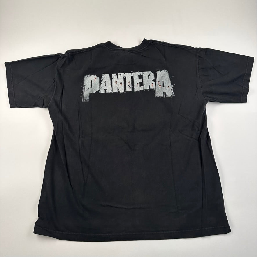 Vintage 2001 Pantera Shirt XL Wanted Cowboys From Hell