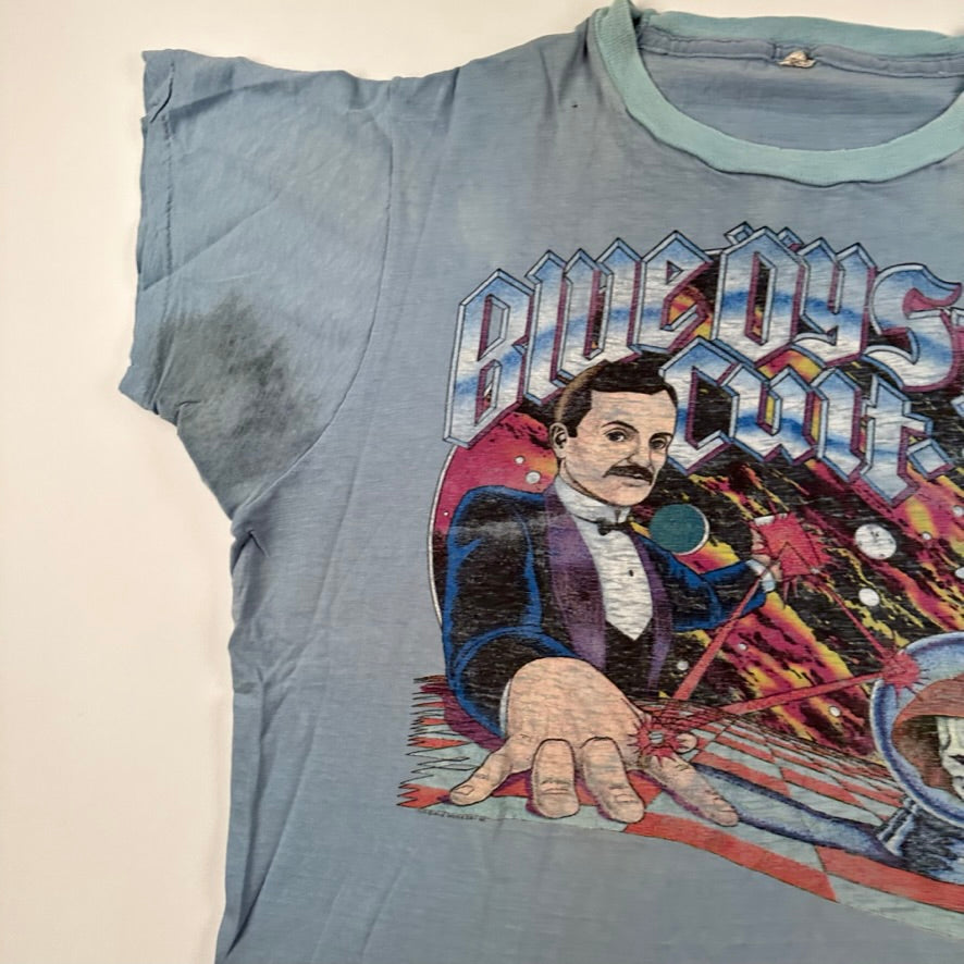 Vintage 1980 Blue Oyster Cult Shirt Large