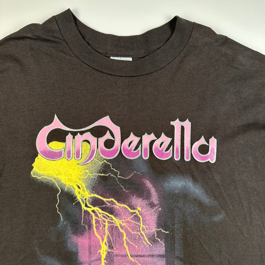 Vintage 1986 Cinderella Shirt Large Night Songs