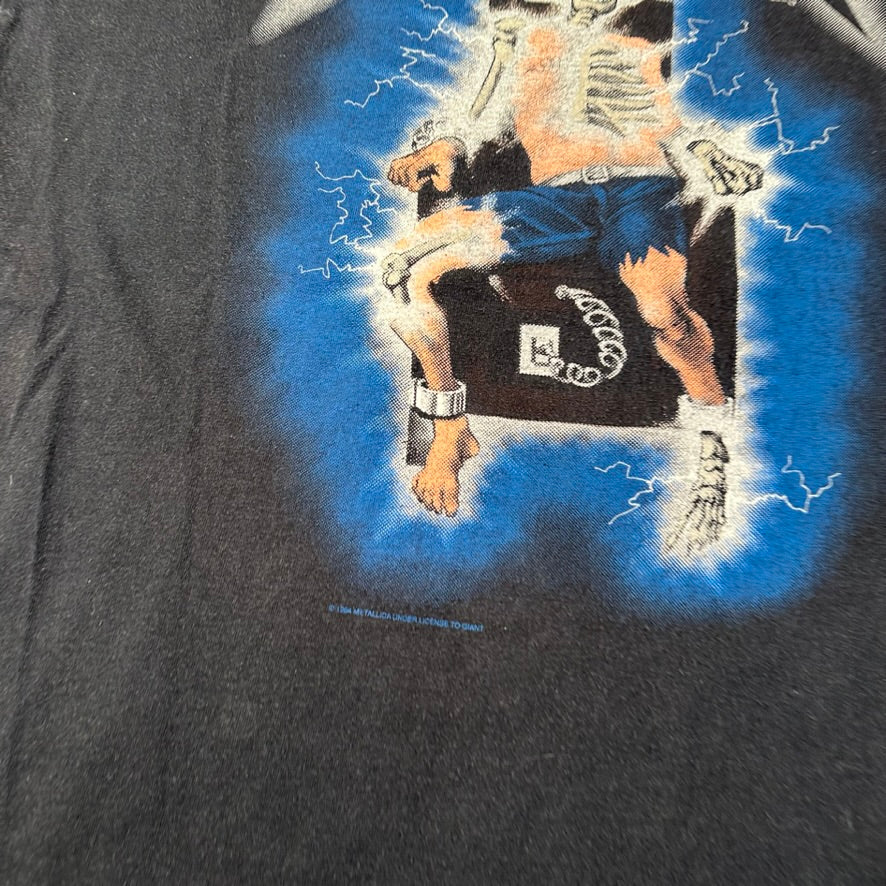 Vintage 1994 Metallica Shirt XL Ride The Lightning