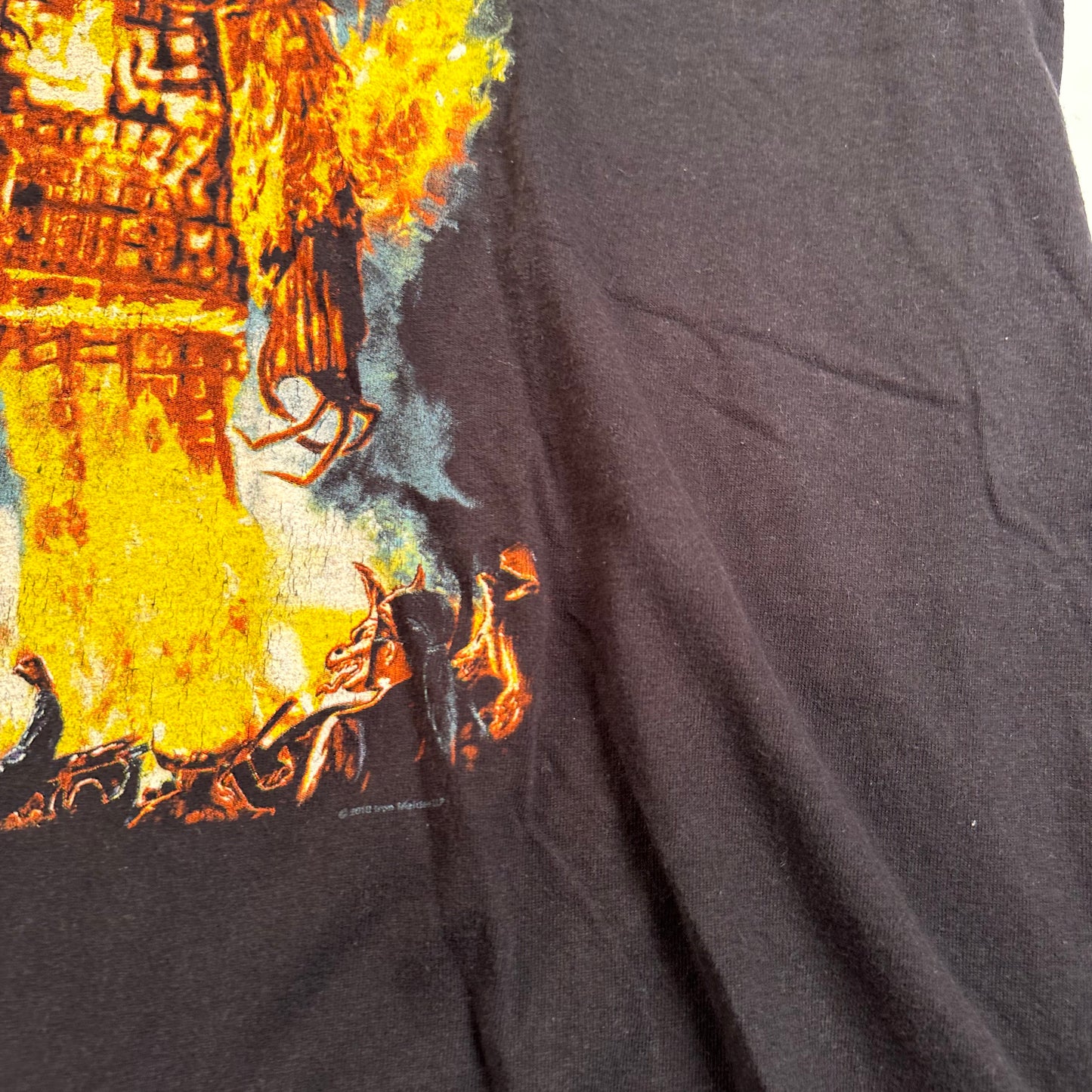 2010 Iron Maiden Shirt XXL The Final Frontier