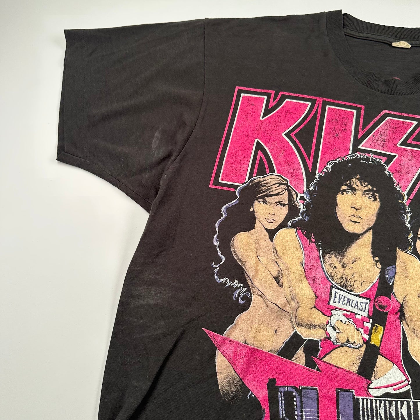 Vintage 1987 Kiss Shirt XL Life Is Like Sex