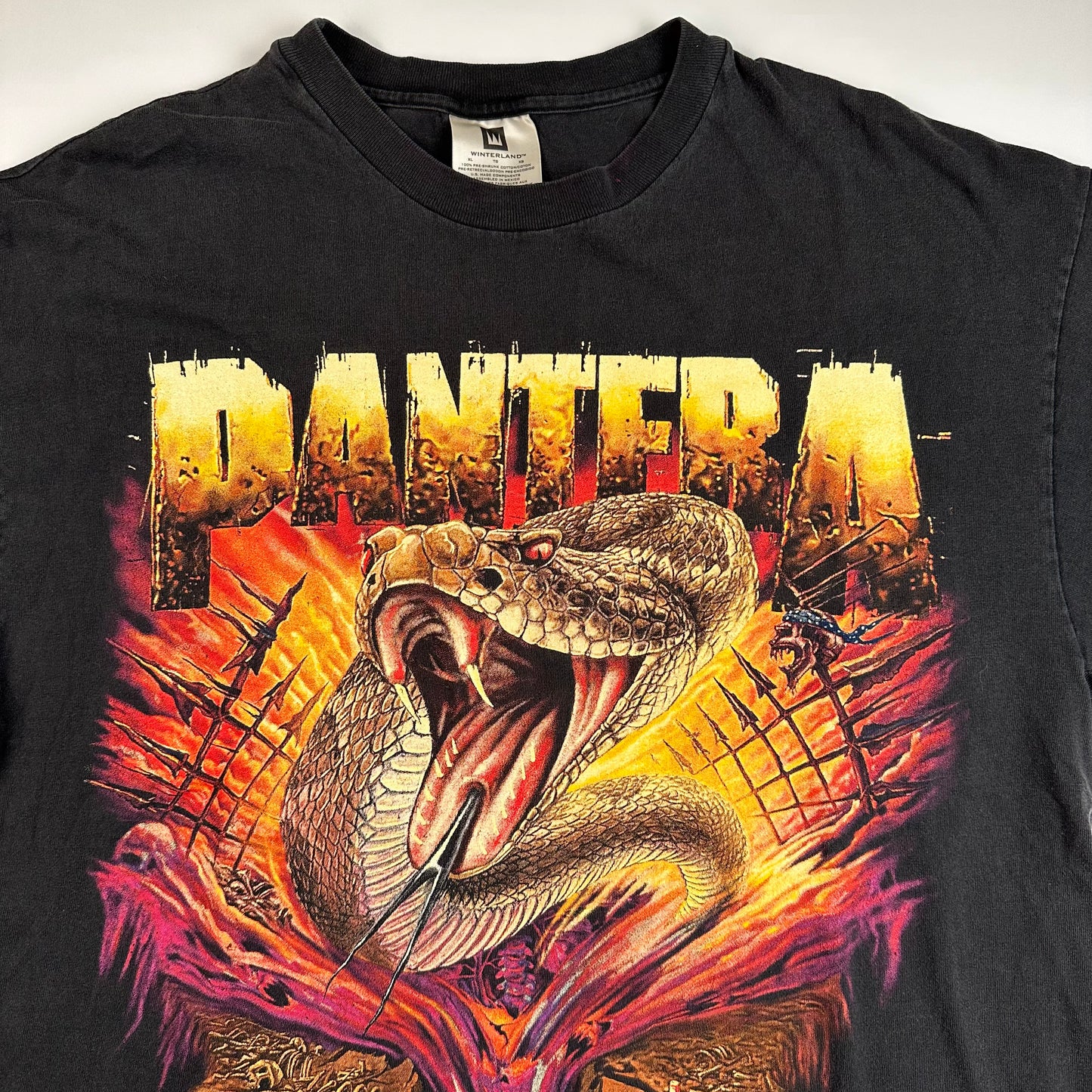 Vintage 1999 Pantera Shirt XL World Domination