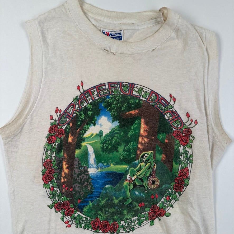 Vintage 1984 Grateful Dead Tank Top Shirt Small Summer Tour