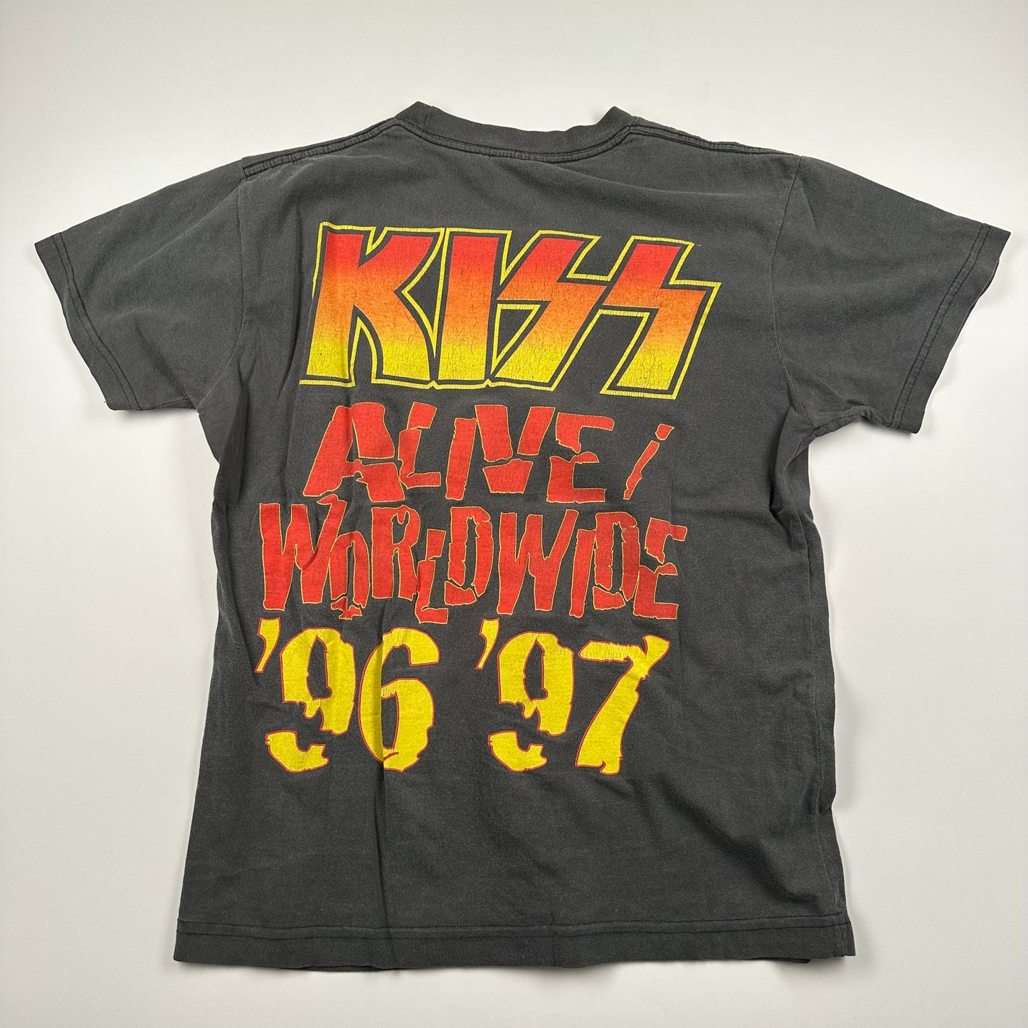 Vintage 1996 Kiss Shirt Large Alive Worldwide