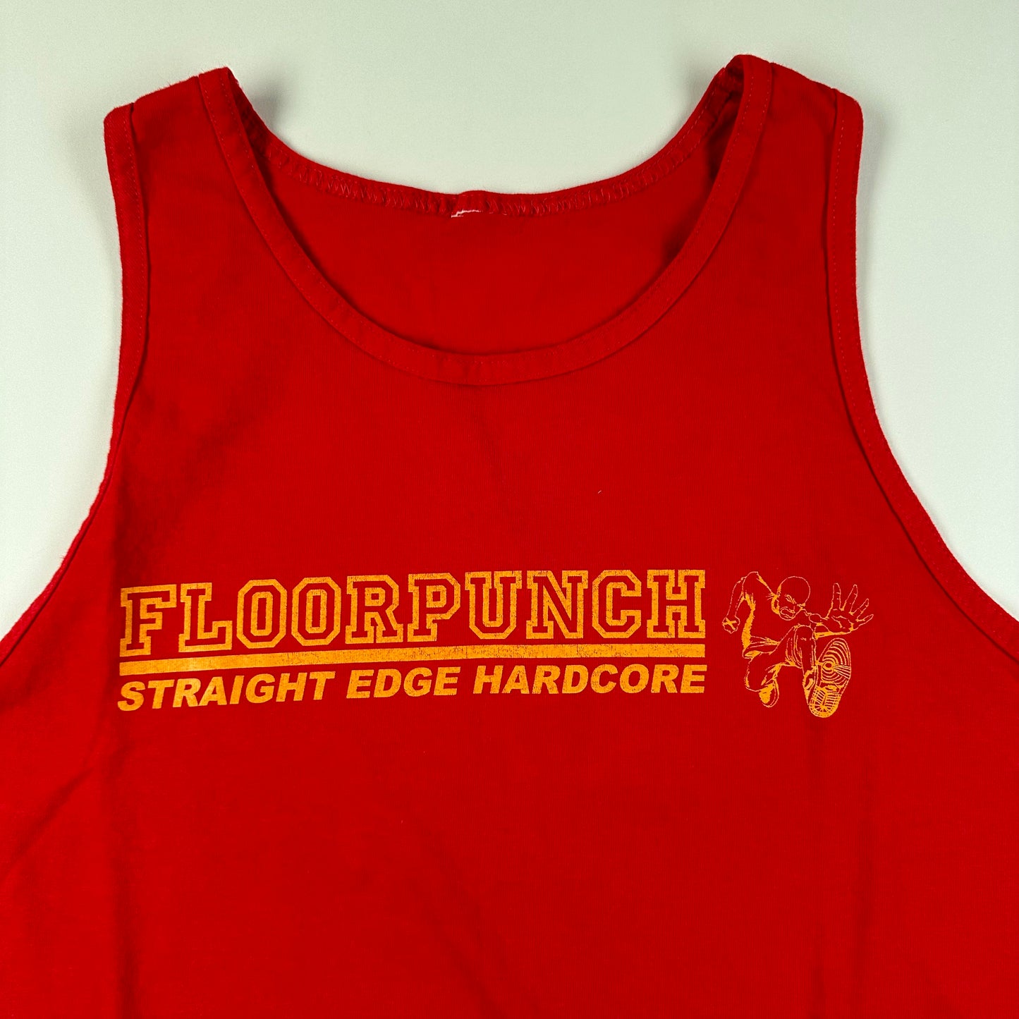 Floorpunch Tank Top Shirt Large Straight Edge