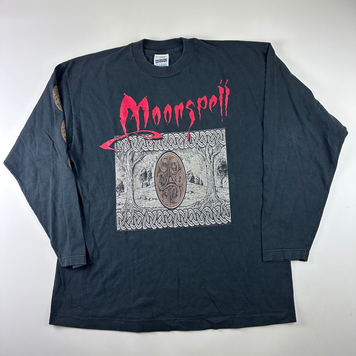 Vintage 1996 Moonspell Long Sleeve Shirt XL Out Of The Dark Festivals