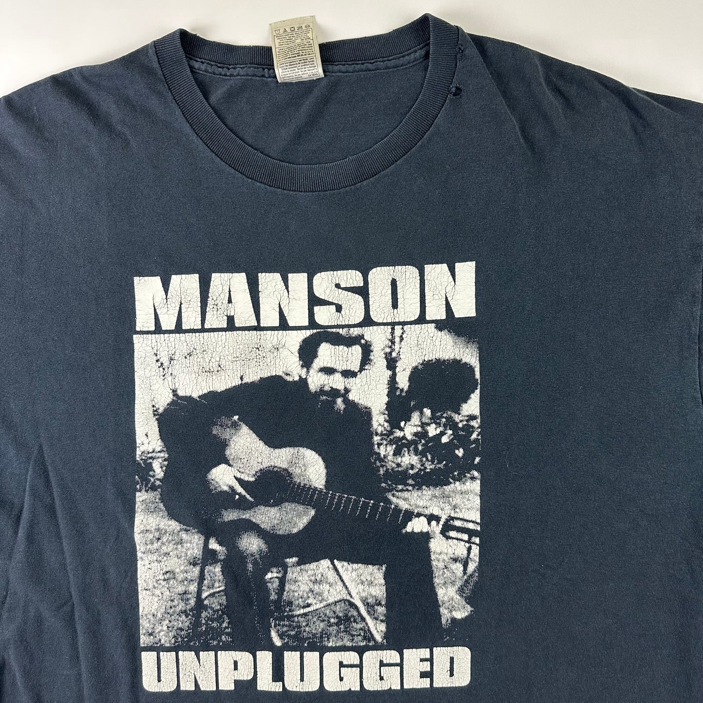 Vintage 2000s Charles Manson Shirt XL Unplugged