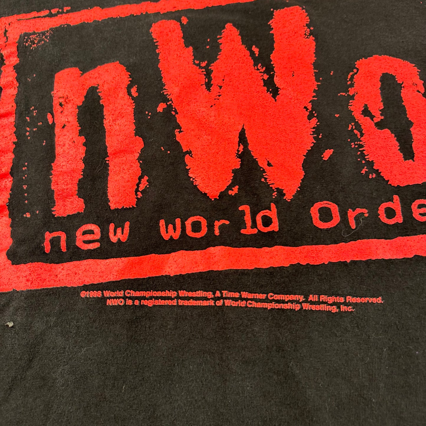 Vintage 1998 New World Order Shirt XL NWO