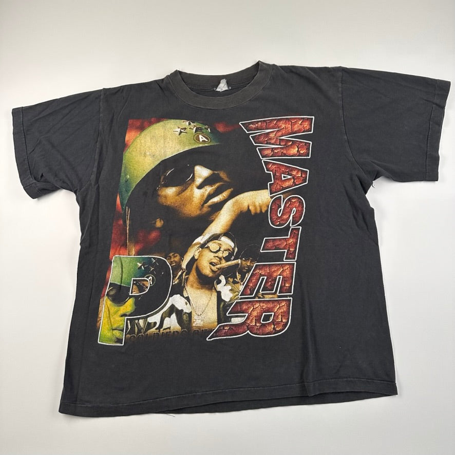 Vintage 90s Master P Shirt XL Rap Tee Hook Up