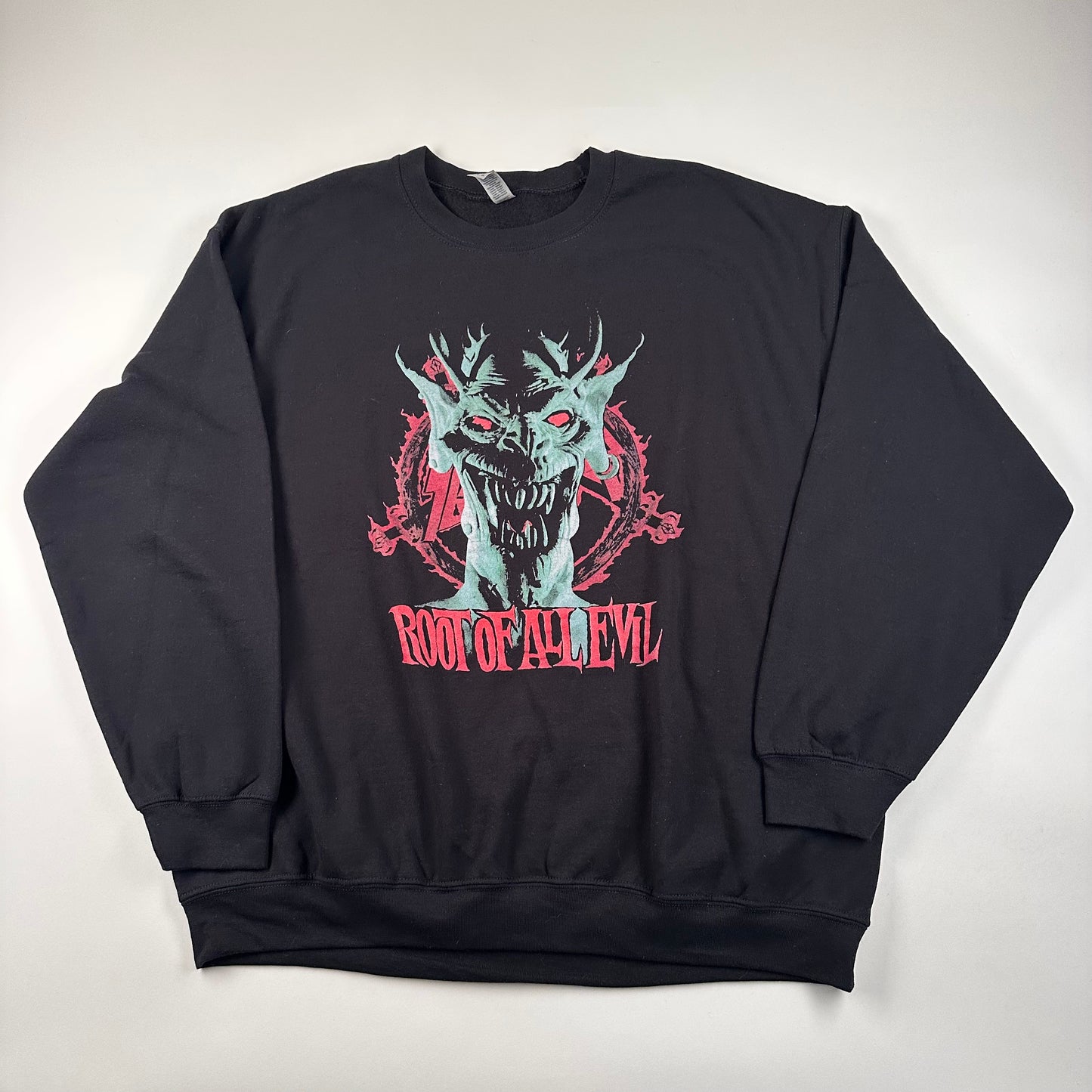 Slayer Crewneck Sweatshirt XL Root Of All Evil