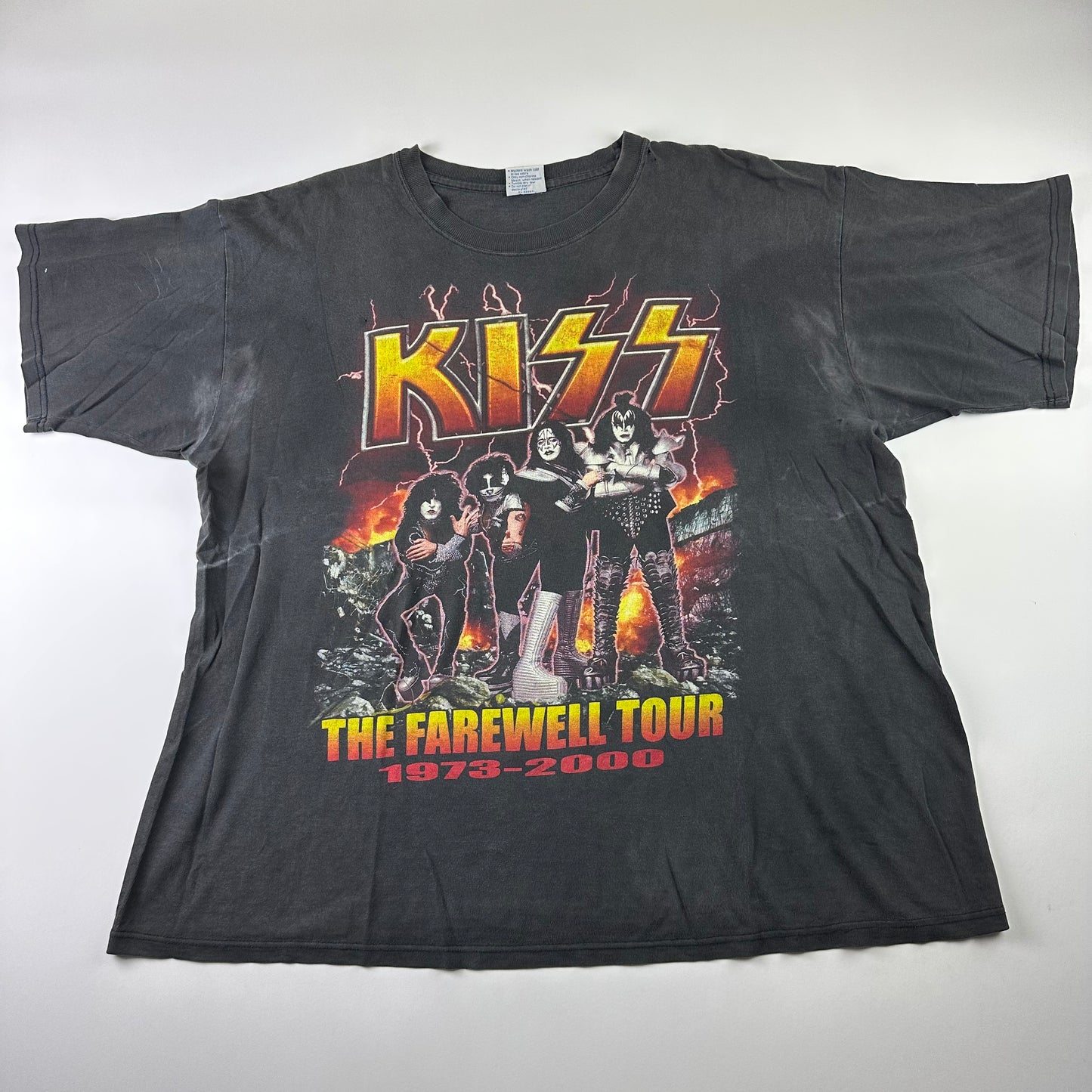 Vintage 2000 Kiss Shirt XXL The Farewell Tour