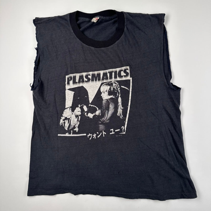 Vintage 80s Plasmatics Sleeveless Shirt Medium