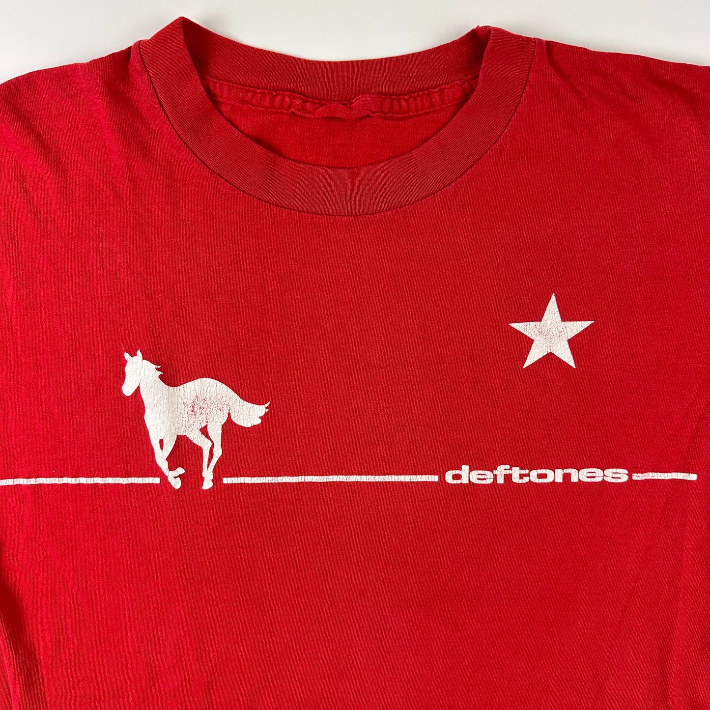 Vintage 2000s Deftones Shirt Medium White Pony