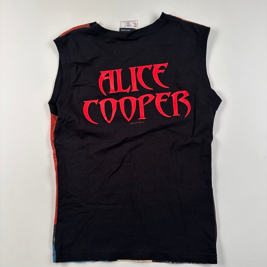 Vintage 2002 Alice Cooper Sleeveless Shirt Medium