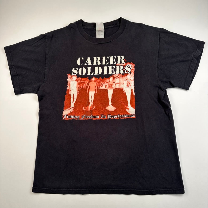 Vintage 2000s Career Soldiers Shirt Medium Finding Freedom