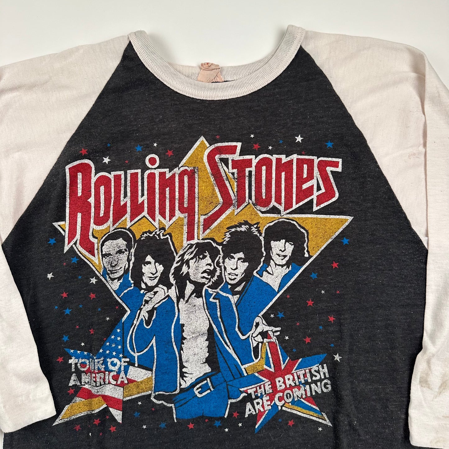 Vintage 1978 Rolling Stones Shirt Medium Tour Of America