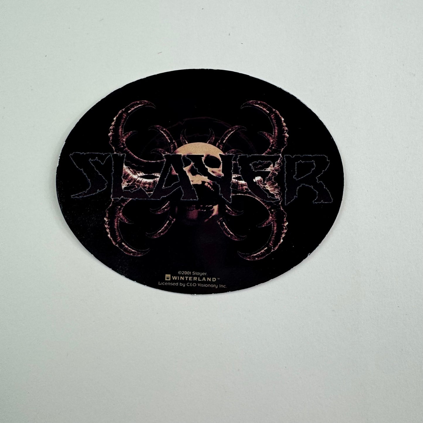 Vintage 2001 Slayer Sticker