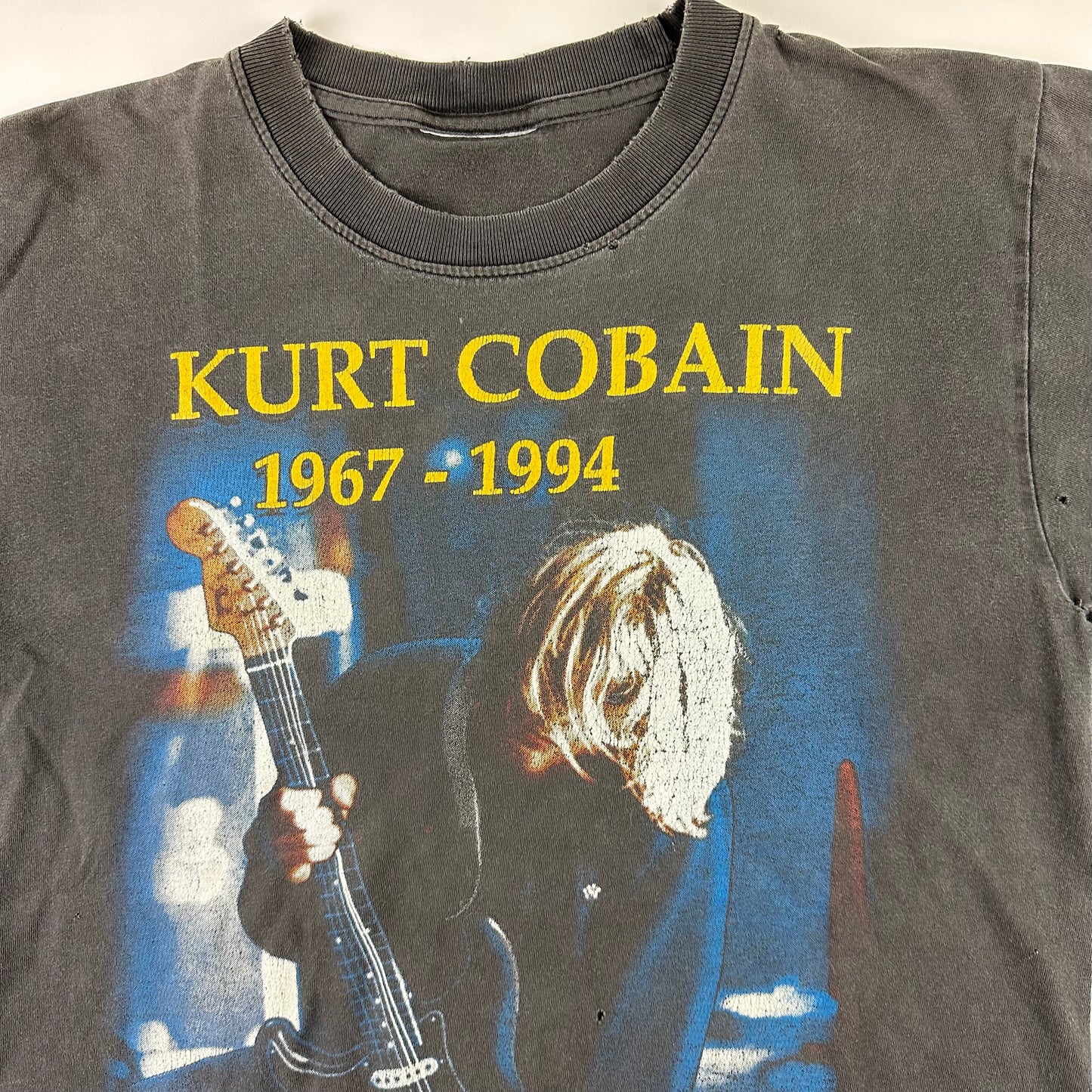 Vintage 90s Kurt Cobain Shirt Medium