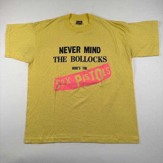 Vintage 90s Sex Pistols Shirt XL Never Mind The Bollocks