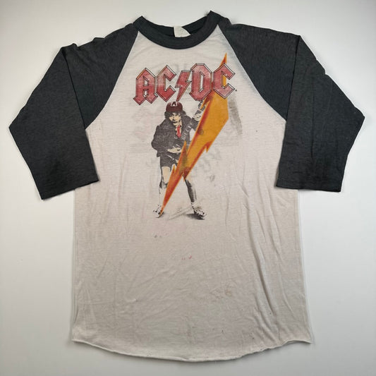 Vintage 70s AC/DC Shirt XL High Voltage&nbsp;