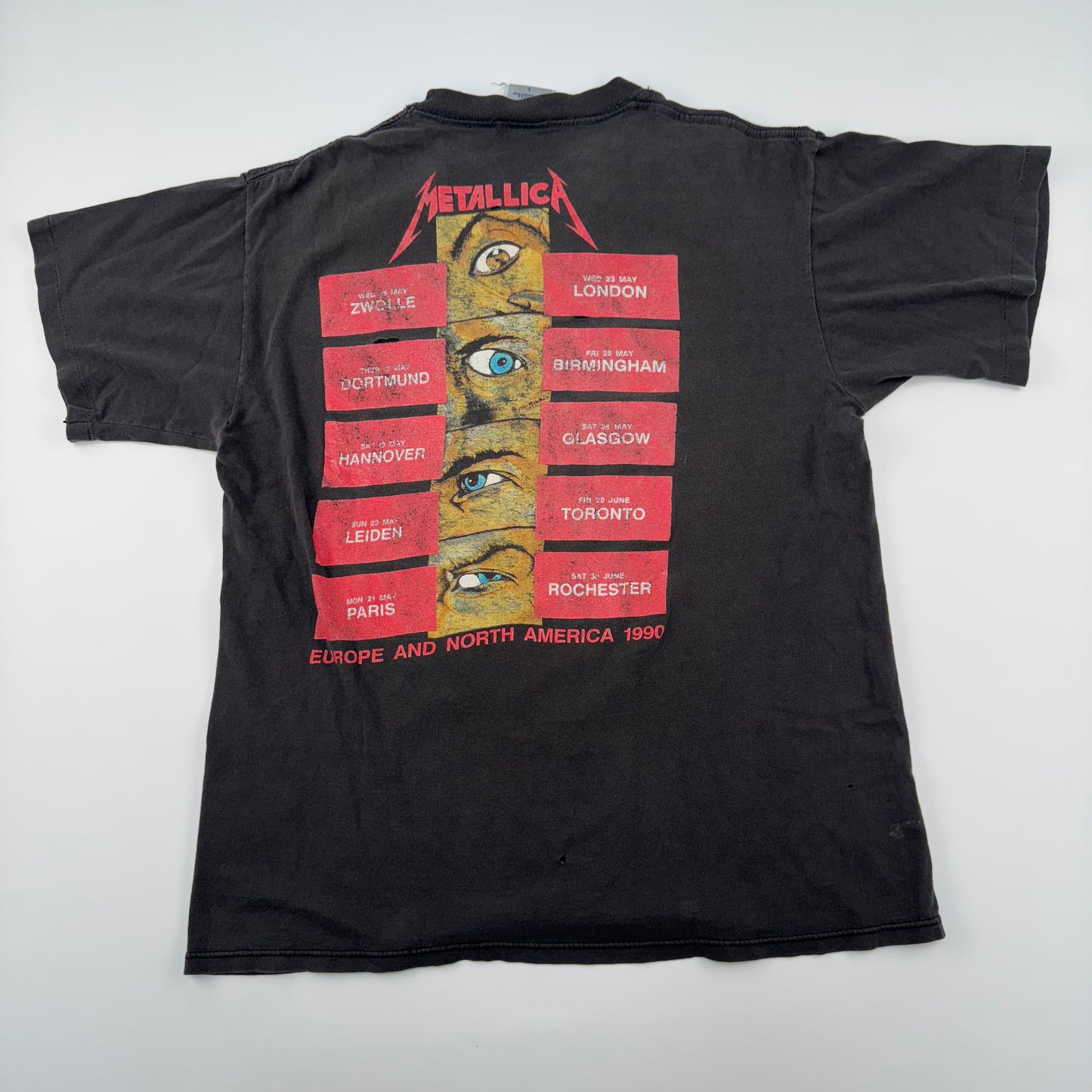 Vintage 1990 Metallica Shirt Large