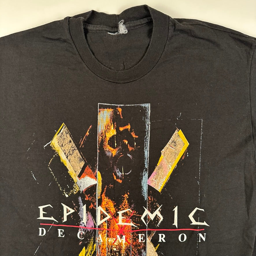 Vintage 1992 Epidemic Shirt Large Decameron