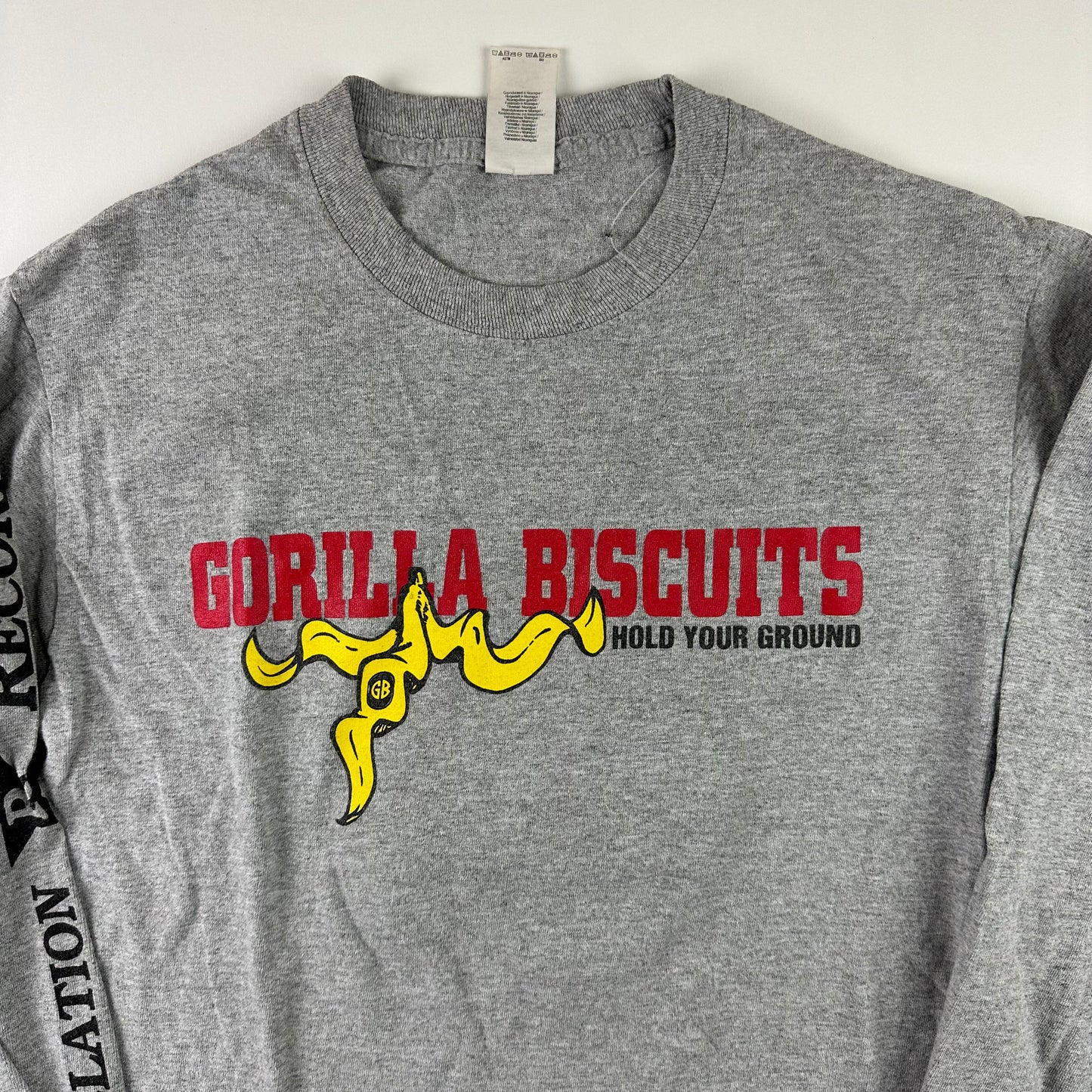 Gorilla Biscuits Long Sleeve Shirt Small Hold Your Ground