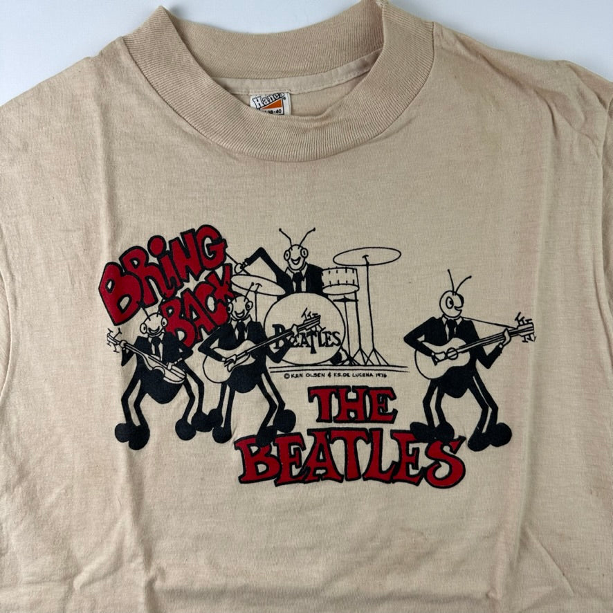 Vintage 1976 The Beatles Shirt Medium Bring Back