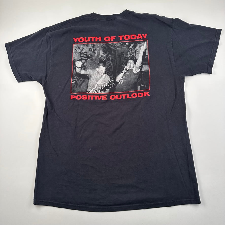 Vintage 2000s Youth Of Today Shirt XL Positive Outlook