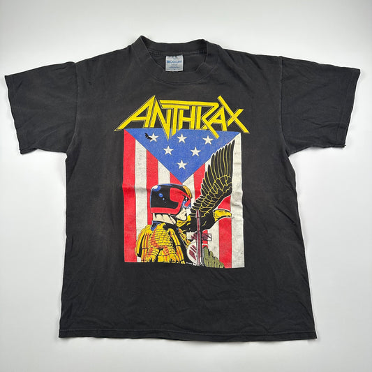 Vintage 90s Anthrax Shirt Large We Are The Law