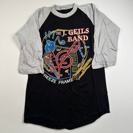 Vintage 80s J. Geils Band Shirt Large Freeze Frame