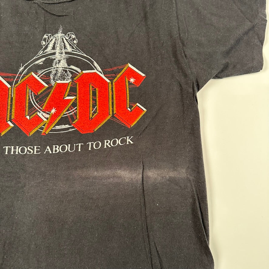 Vintage 1982 AC/DC Shirt XL For Those About To Rock