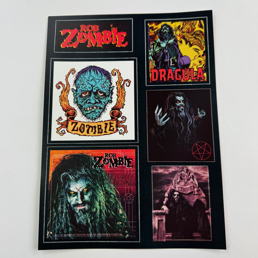 Rob Zombie Sticker Sheet
