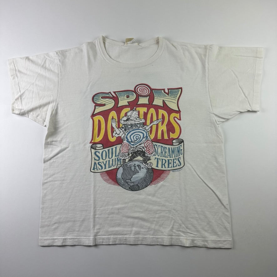 Vintage 90s Spin Doctors Shirt Large Soul Asylum Screaming Trees