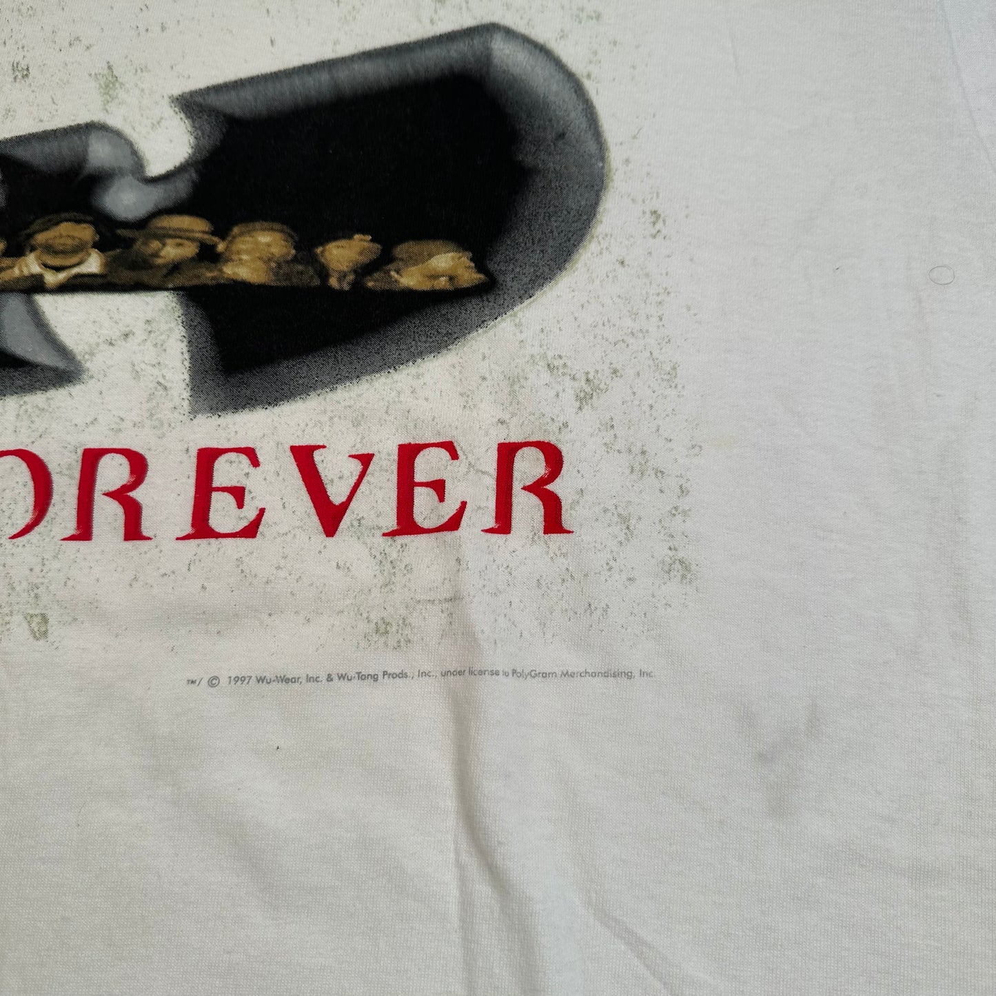 Vintage 1997 Wu Tang Shirt XL Forever