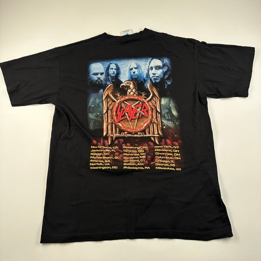 Vintage 2002 Slayer Shirt Large