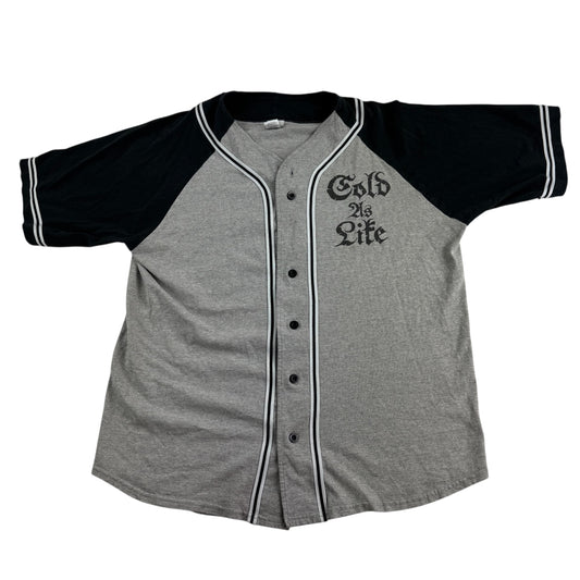 2000s Cold As Life Baseball Jersey Large Ski Mask .45