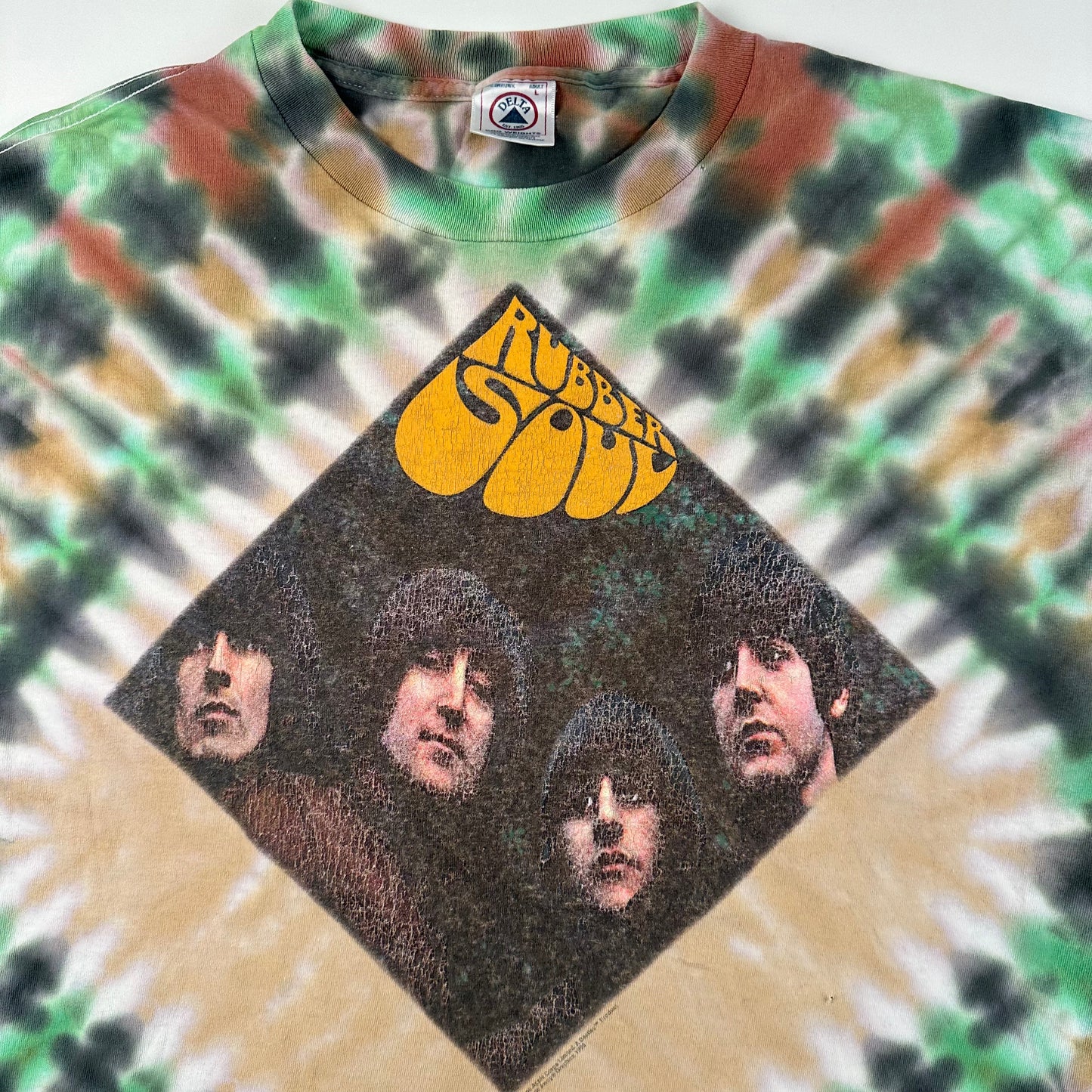 Vintage 1996 The Beatles Shirt Large Rubber Soul